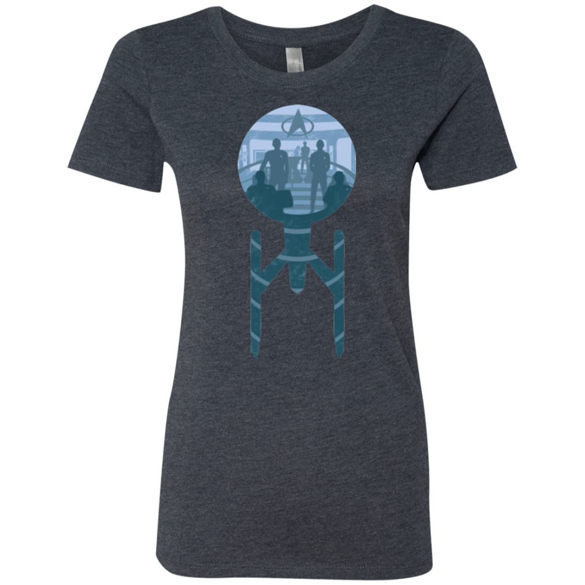 T-Shirts Vintage Navy / Small Enterprise Crew Women's Triblend T-Shirt