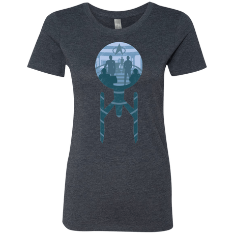 T-Shirts Vintage Navy / Small Enterprise Crew Women's Triblend T-Shirt