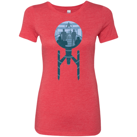 T-Shirts Vintage Red / Small Enterprise Crew Women's Triblend T-Shirt