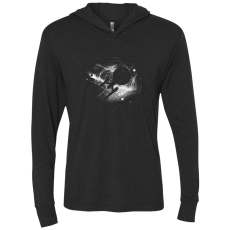 T-Shirts Vintage Black / X-Small ENTERPRISE Triblend Long Sleeve Hoodie Tee