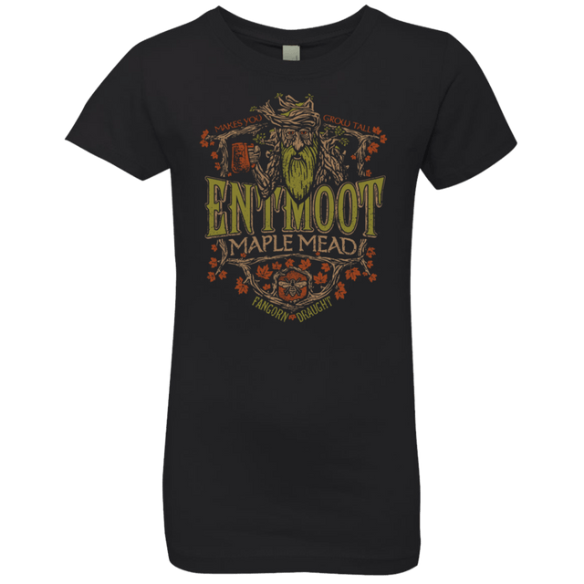 T-Shirts Black / YXS Entmoot Maple Mead Girls Premium T-Shirt