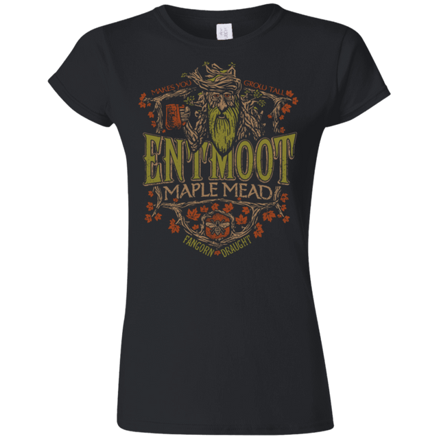T-Shirts Black / S Entmoot Maple Mead Junior Slimmer-Fit T-Shirt