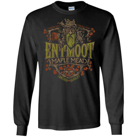 T-Shirts Black / S Entmoot Maple Mead Men's Long Sleeve T-Shirt