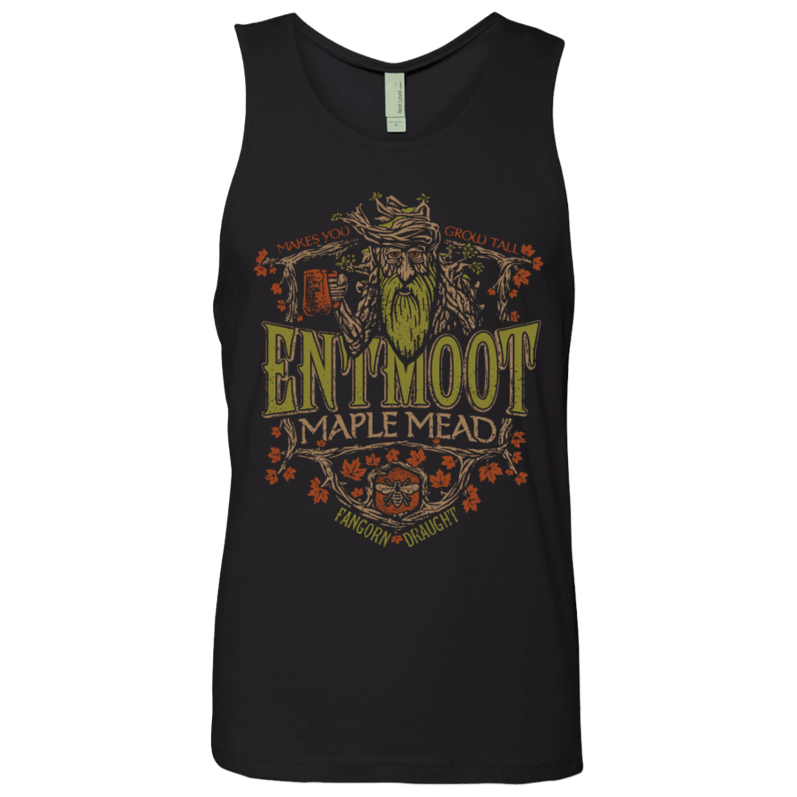 T-Shirts Black / S Entmoot Maple Mead Men's Premium Tank Top