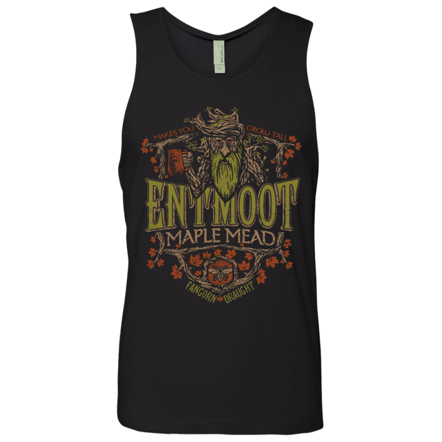 T-Shirts Black / S Entmoot Maple Mead Men's Premium Tank Top