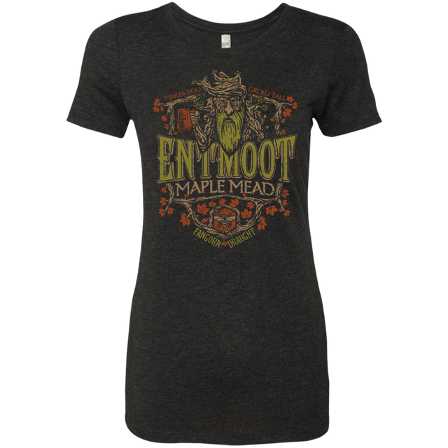 T-Shirts Vintage Black / S Entmoot Maple Mead Women's Triblend T-Shirt