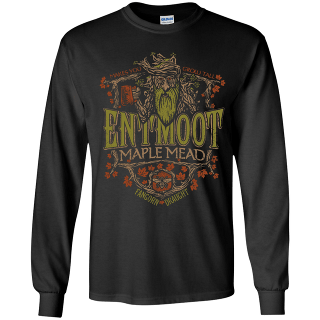 T-Shirts Black / YS Entmoot Maple Mead Youth Long Sleeve T-Shirt