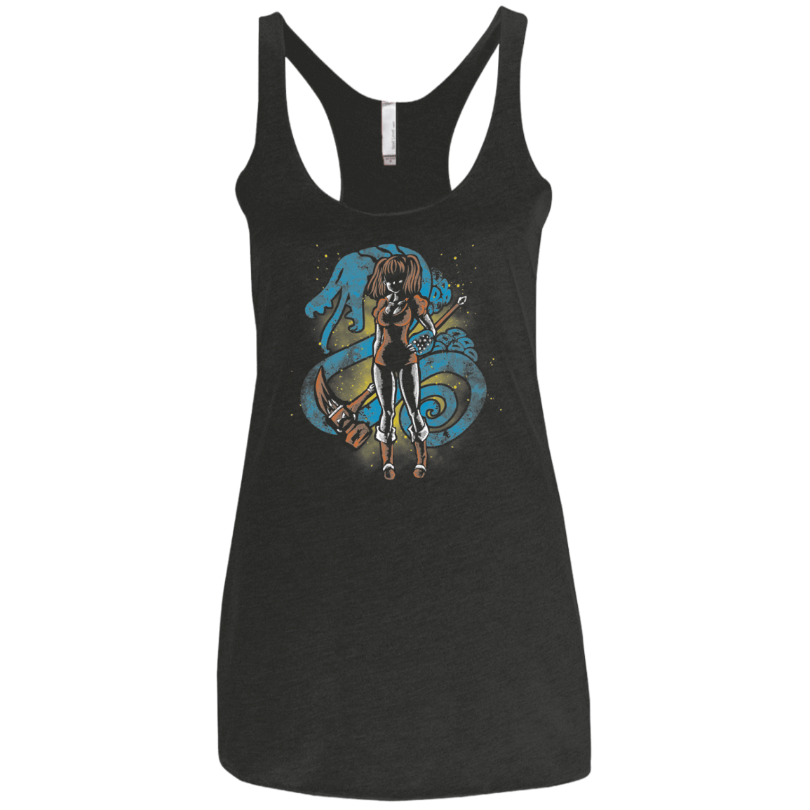 T-Shirts Vintage Black / X-Small Envy Hero Women's Triblend Racerback Tank