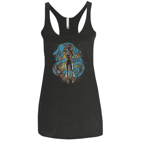 T-Shirts Vintage Black / X-Small Envy Hero Women's Triblend Racerback Tank