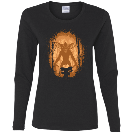 T-Shirts Black / S Epic Battle Women's Long Sleeve T-Shirt