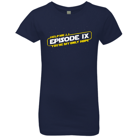 T-Shirts Midnight Navy / YXS Episode IX Girls Premium T-Shirt