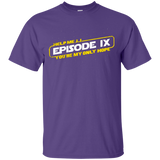 T-Shirts Purple / Small Episode IX T-Shirt