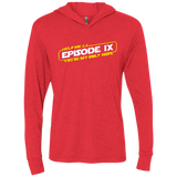 T-Shirts Vintage Red / X-Small Episode IX Triblend Long Sleeve Hoodie Tee