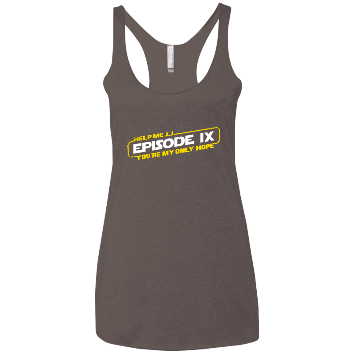 T-Shirts Macchiato / X-Small Episode IX Women's Triblend Racerback Tank