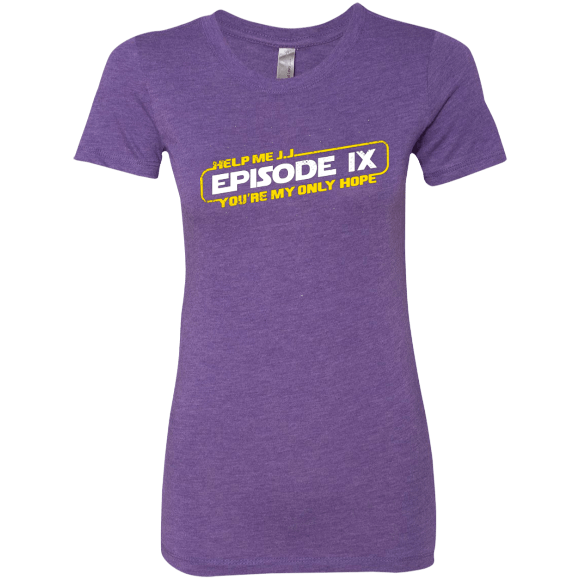 T-Shirts Purple Rush / Small Episode IX Women's Triblend T-Shirt