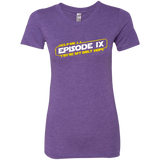 T-Shirts Purple Rush / Small Episode IX Women's Triblend T-Shirt