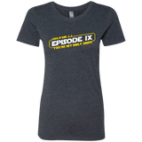 T-Shirts Vintage Navy / Small Episode IX Women's Triblend T-Shirt