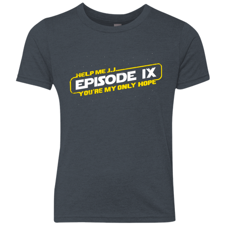 T-Shirts Vintage Navy / YXS Episode IX Youth Triblend T-Shirt