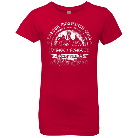 T-Shirts Red / YXS Erebor Coffee Girls Premium T-Shirt