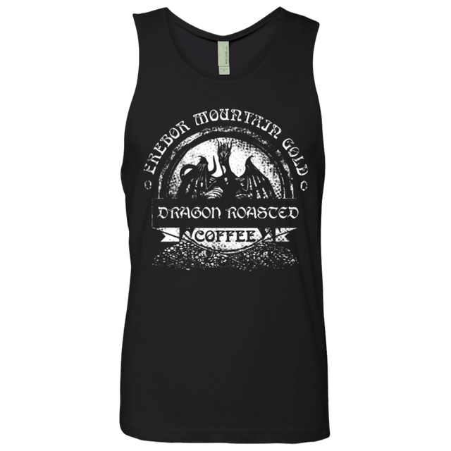 T-Shirts Black / Small Erebor Coffee Men's Premium Tank Top