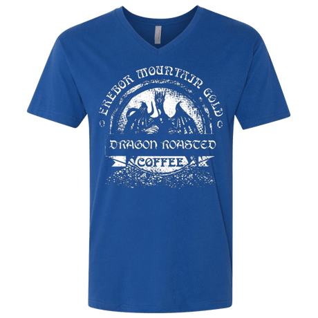 T-Shirts Royal / X-Small Erebor Coffee Men's Premium V-Neck