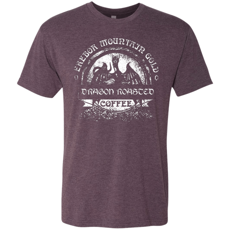 T-Shirts Vintage Purple / Small Erebor Coffee Men's Triblend T-Shirt