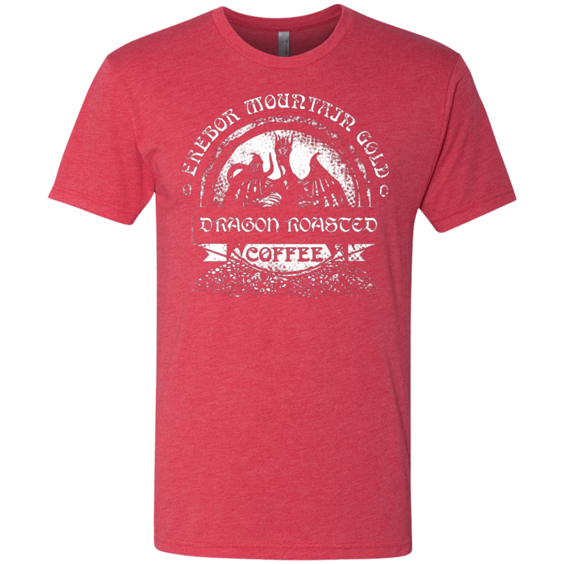 T-Shirts Vintage Red / Small Erebor Coffee Men's Triblend T-Shirt