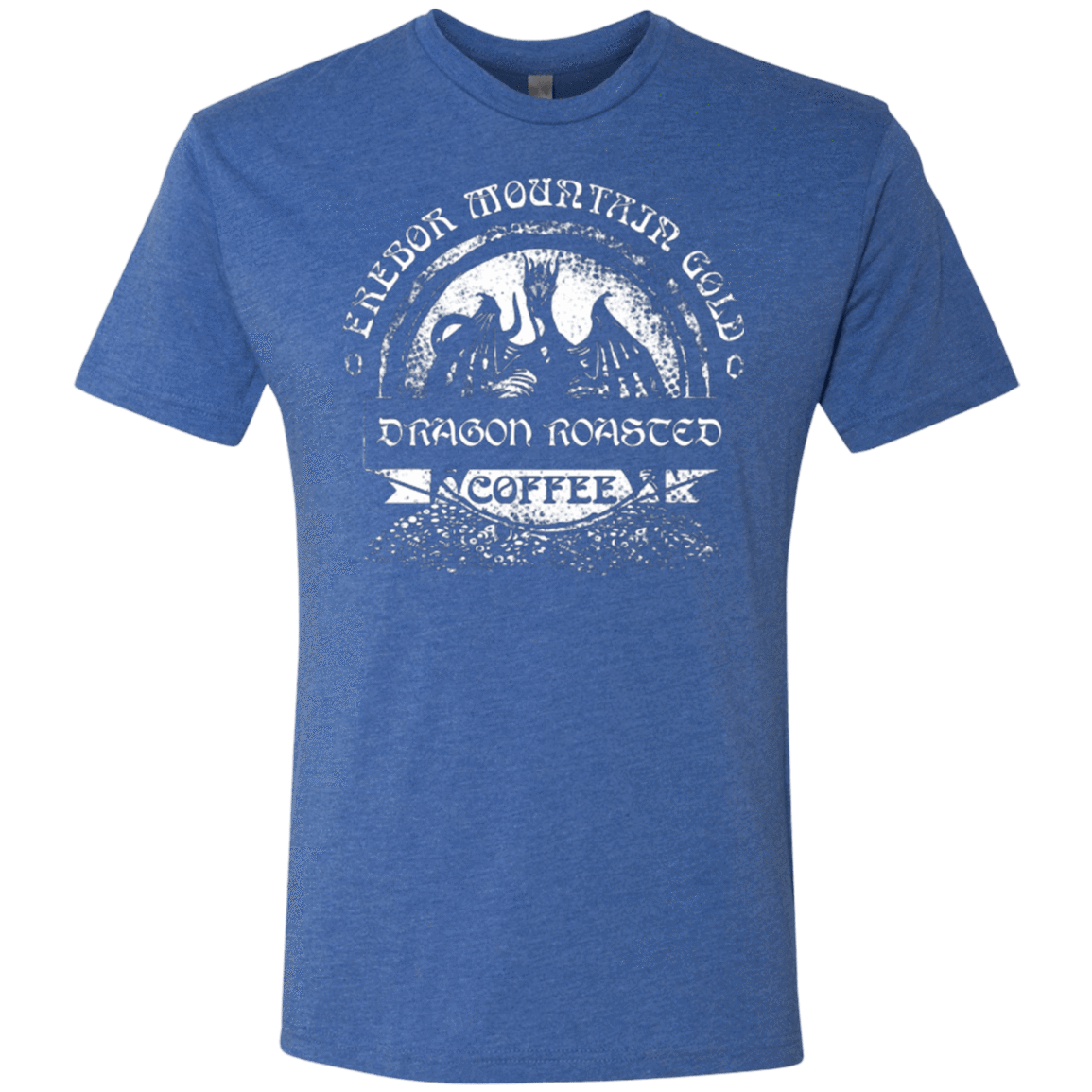 T-Shirts Vintage Royal / Small Erebor Coffee Men's Triblend T-Shirt