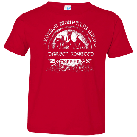 T-Shirts Red / 2T Erebor Coffee Toddler Premium T-Shirt