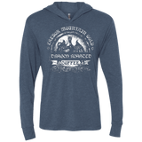T-Shirts Indigo / X-Small Erebor Coffee Triblend Long Sleeve Hoodie Tee