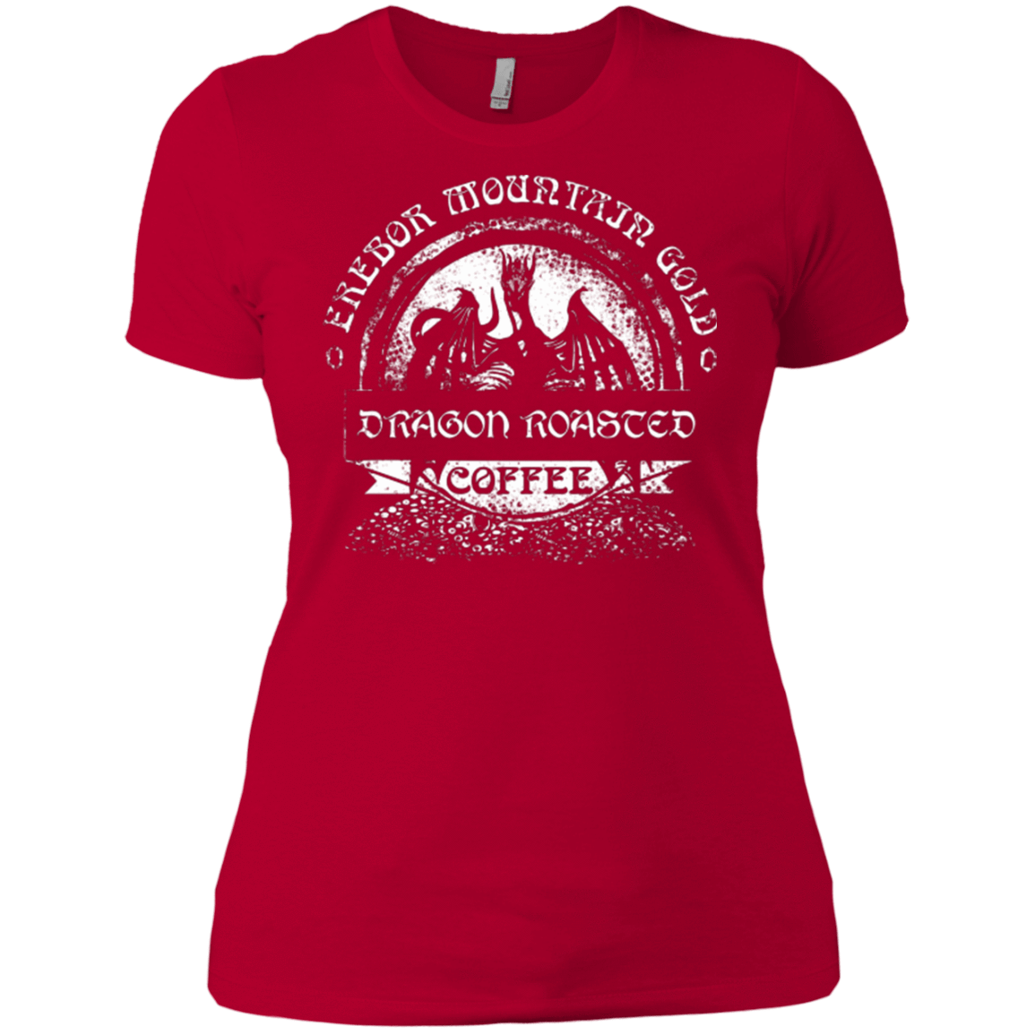 T-Shirts Red / X-Small Erebor Coffee Women's Premium T-Shirt