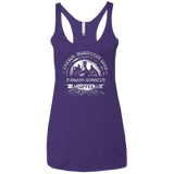 T-Shirts Purple / X-Small Erebor Coffee Women's Triblend Racerback Tank