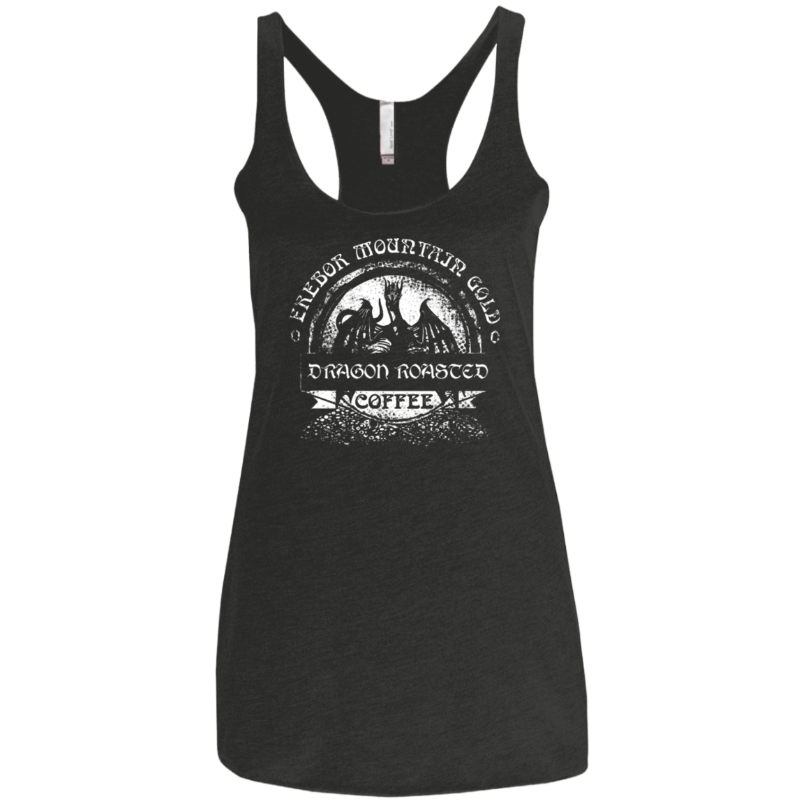 T-Shirts Vintage Black / X-Small Erebor Coffee Women's Triblend Racerback Tank