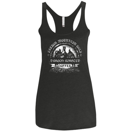 T-Shirts Vintage Black / X-Small Erebor Coffee Women's Triblend Racerback Tank