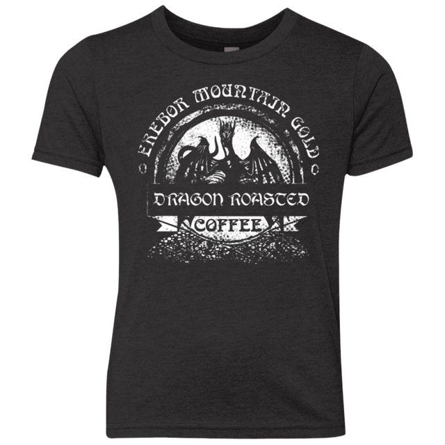 T-Shirts Vintage Black / YXS Erebor Coffee Youth Triblend T-Shirt