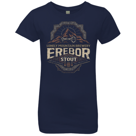 T-Shirts Midnight Navy / YXS Erebor Stout Girls Premium T-Shirt