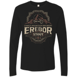T-Shirts Black / Small Erebor Stout Men's Premium Long Sleeve