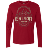 T-Shirts Cardinal / Small Erebor Stout Men's Premium Long Sleeve