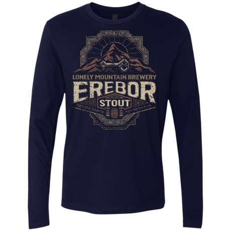 T-Shirts Midnight Navy / Small Erebor Stout Men's Premium Long Sleeve