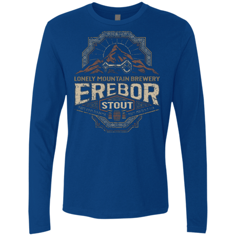 T-Shirts Royal / Small Erebor Stout Men's Premium Long Sleeve