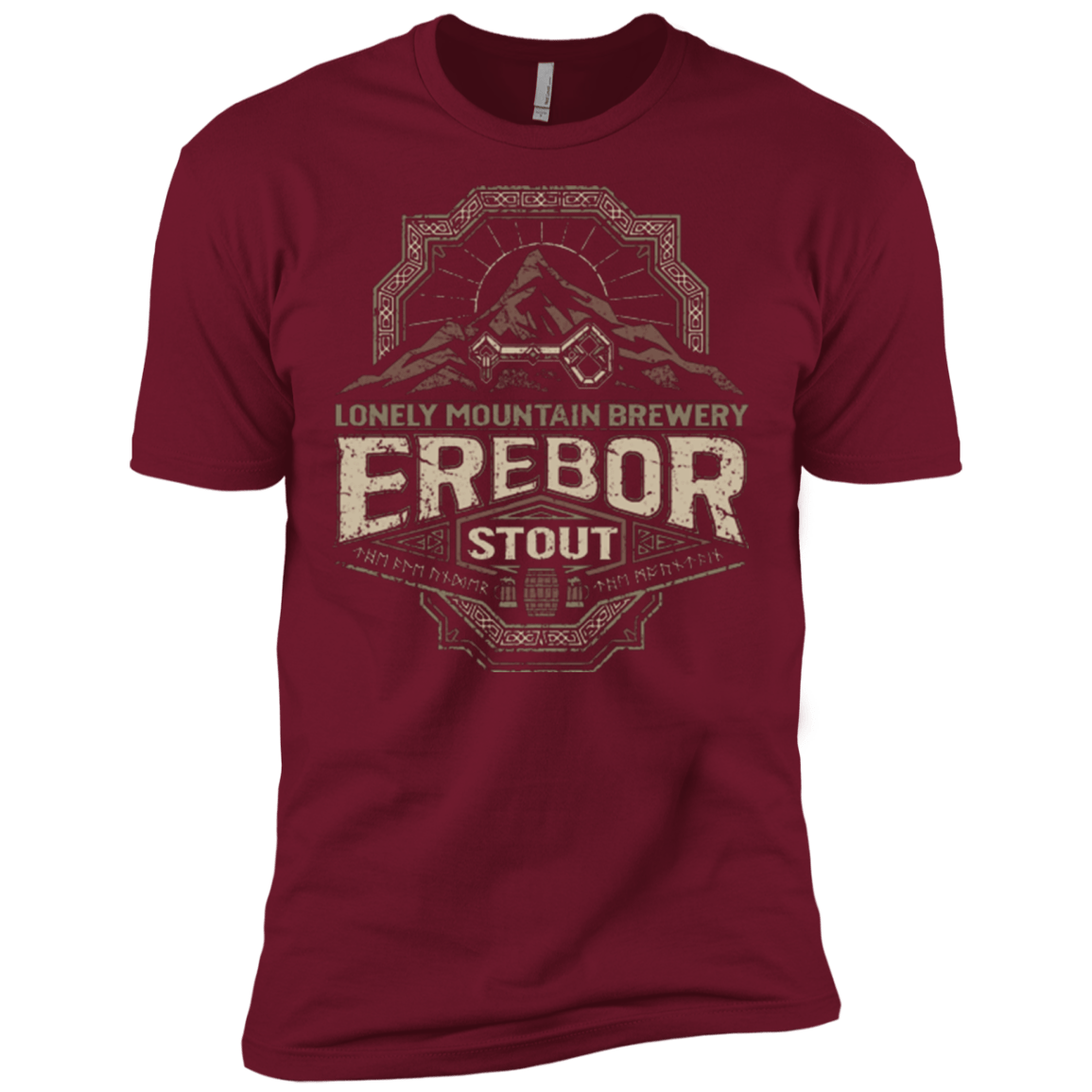 T-Shirts Cardinal / X-Small Erebor Stout Men's Premium T-Shirt