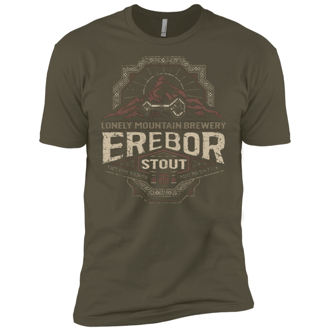 T-Shirts Military Green / X-Small Erebor Stout Men's Premium T-Shirt