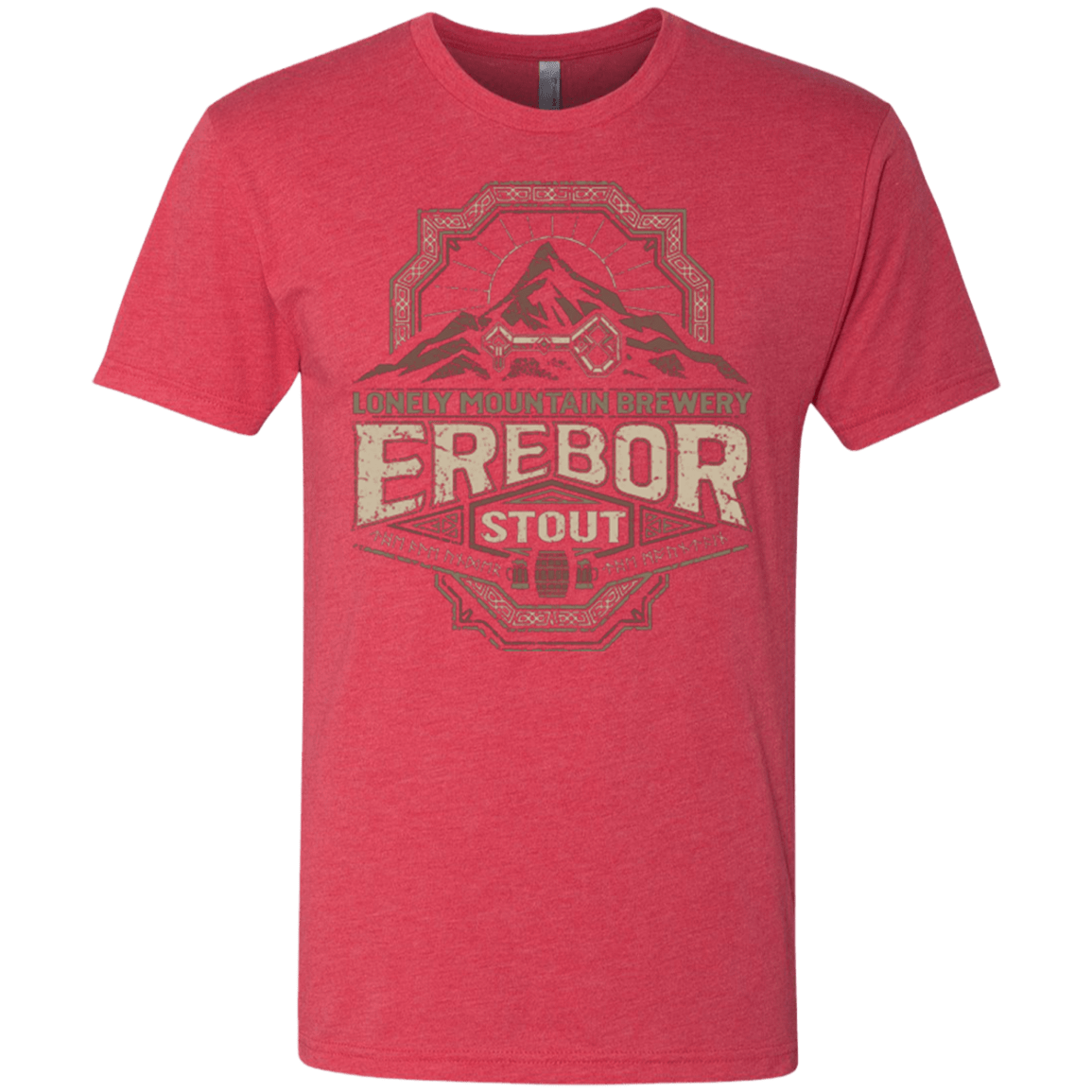 T-Shirts Vintage Red / Small Erebor Stout Men's Triblend T-Shirt