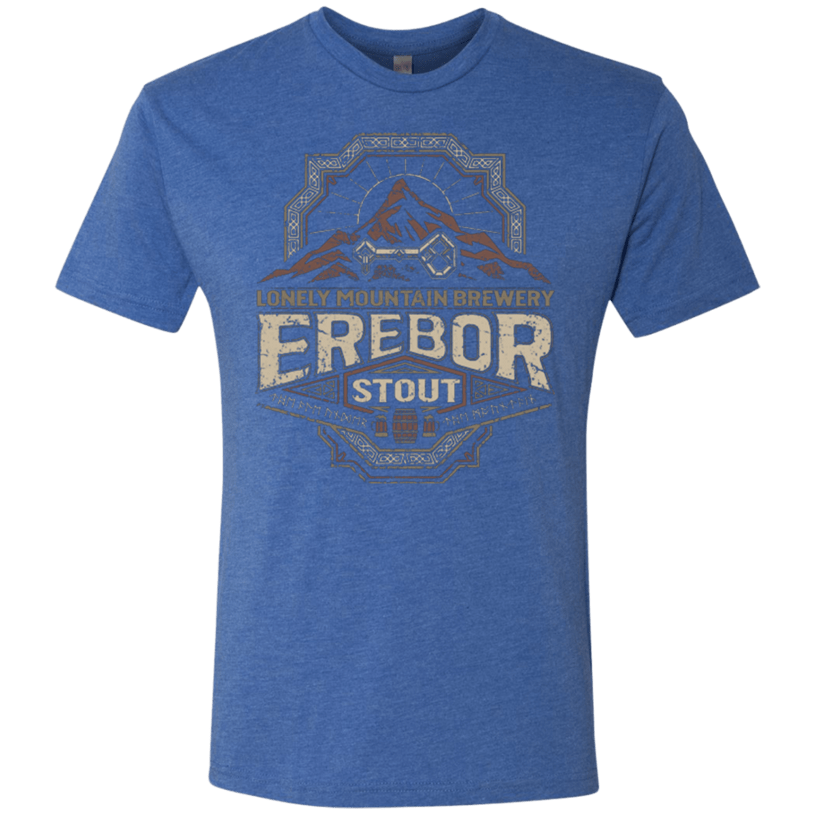 T-Shirts Vintage Royal / Small Erebor Stout Men's Triblend T-Shirt
