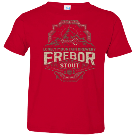 T-Shirts Red / 2T Erebor Stout Toddler Premium T-Shirt