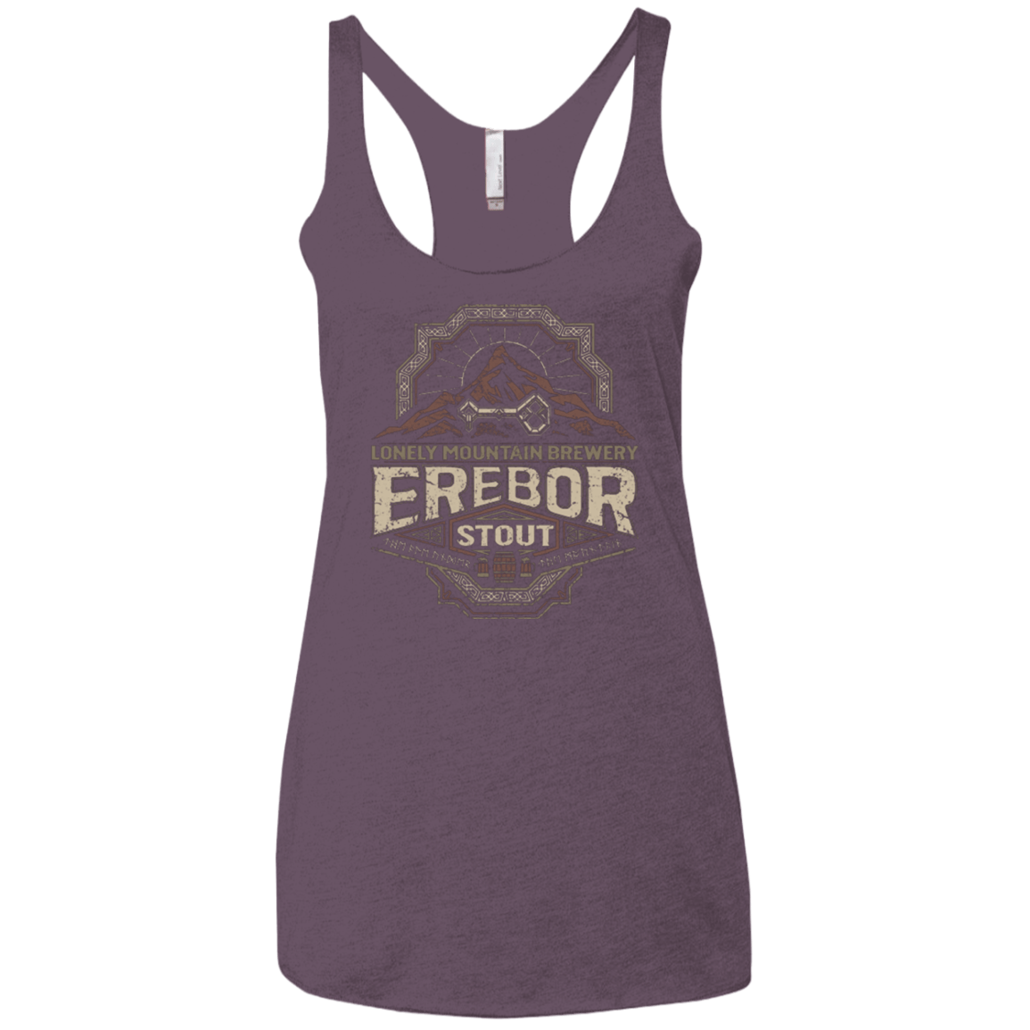 T-Shirts Vintage Purple / X-Small Erebor Stout Women's Triblend Racerback Tank