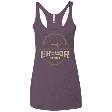 T-Shirts Vintage Purple / X-Small Erebor Stout Women's Triblend Racerback Tank