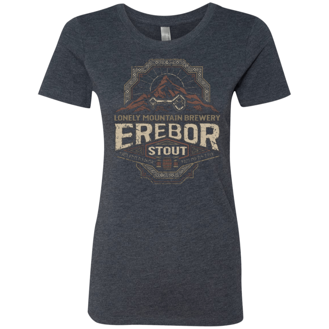 T-Shirts Vintage Navy / Small Erebor Stout Women's Triblend T-Shirt
