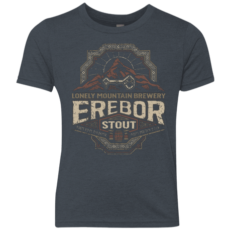 T-Shirts Vintage Navy / YXS Erebor Stout Youth Triblend T-Shirt