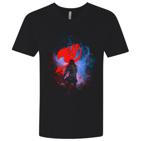 T-Shirts Black / X-Small ERZA ART Men's Premium V-Neck